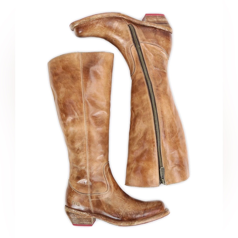 Bed Stu Cobbler Brown Leather Knee-High Boots size 7